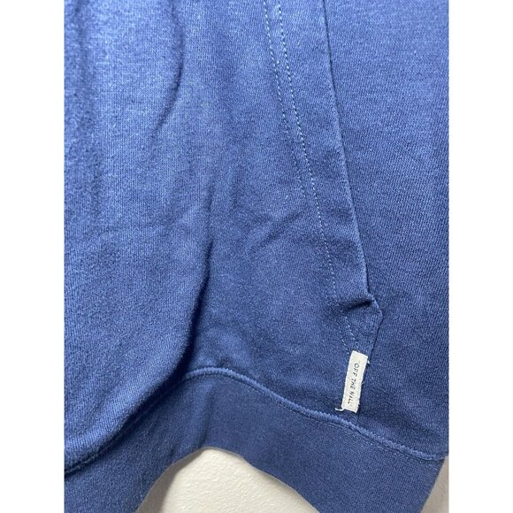 Vans Spaced Printed Hoodie Sweatshirt Mens Medium Navy Blue Space Logo Graphic - Picture 8 of 8